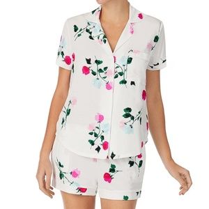 Kate Spade Floral Printed Jersey Bridal Pajama Set